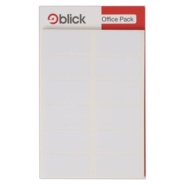 Blick Labels Office Pack White S2550 25 x 50mm 400 Labels for wholesale by West Design Products