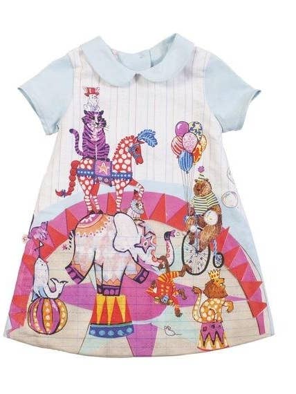 Animal Pileup A-Dress for wholesale by PaperGirl Collection