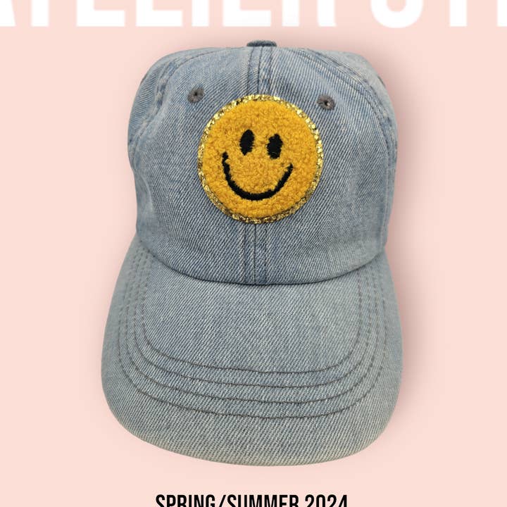 Happy face cap for wholesale by Atelier SYP
