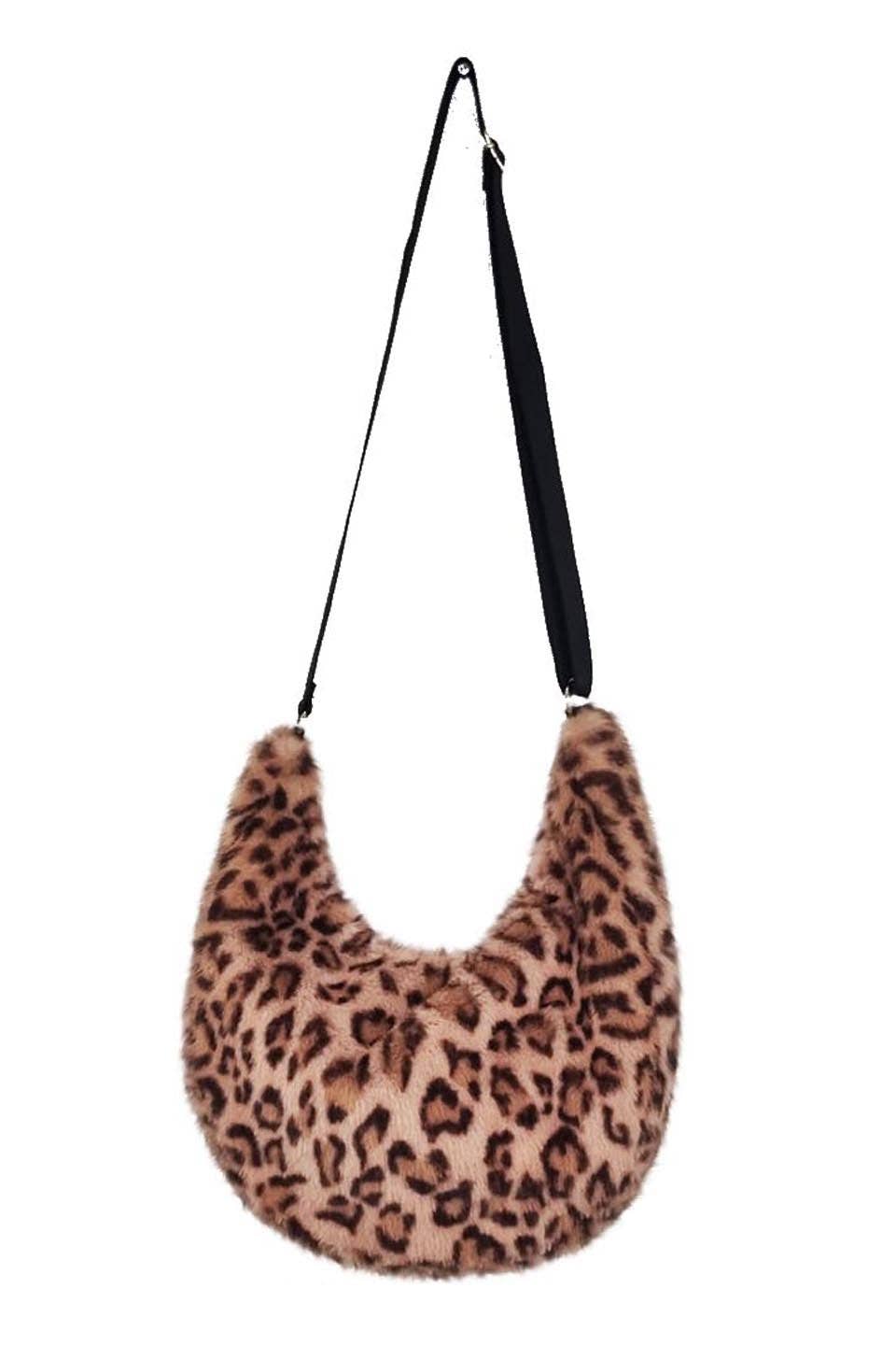 LEO SIMONE SLOUCH BAG IN LEOPARD for wholesale on Faire0