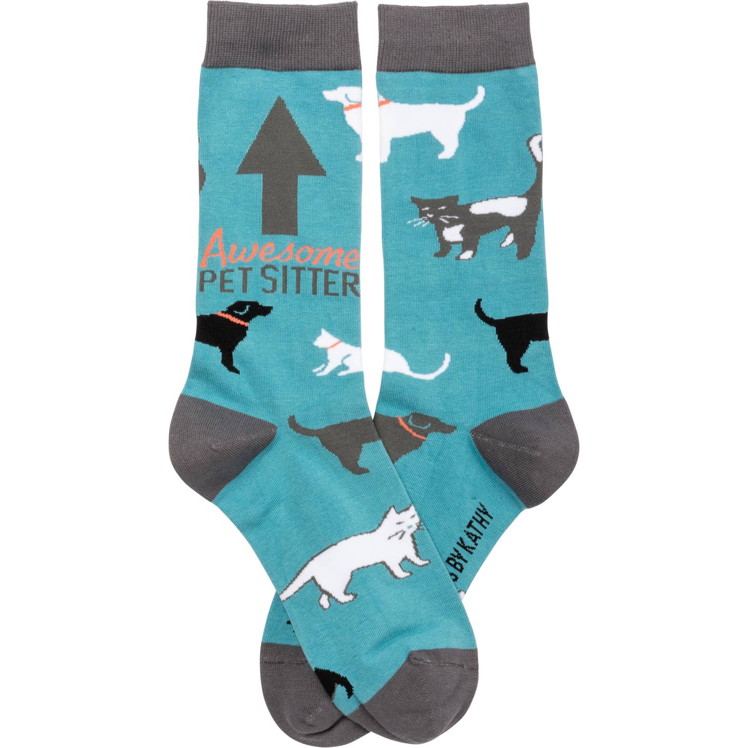 Primitives by Kathy - Wholesale Socks - Unisex - Awesome Pet Sitter Socks1