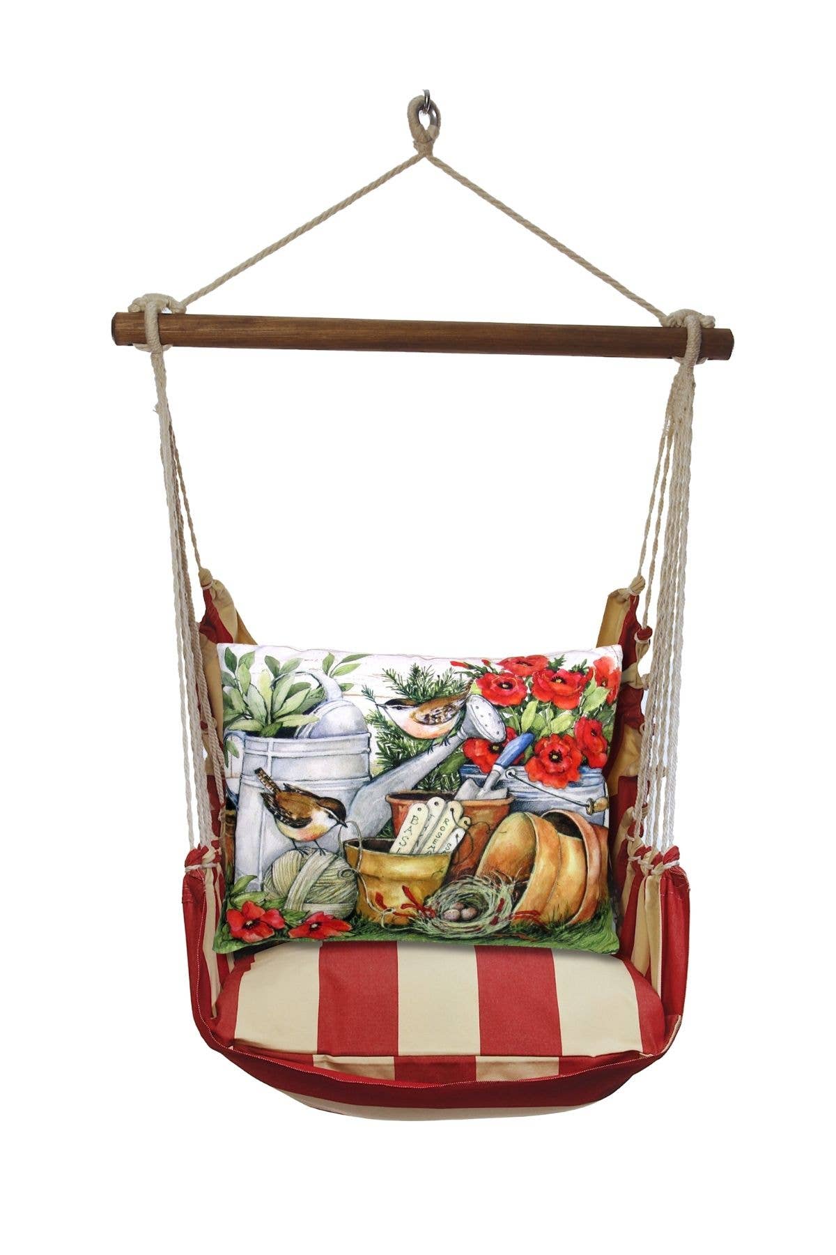 Magnolia Casual - Wholesale Swing Set - Hammock Swing 4-Piece Set indoor / outdoor - Americana14