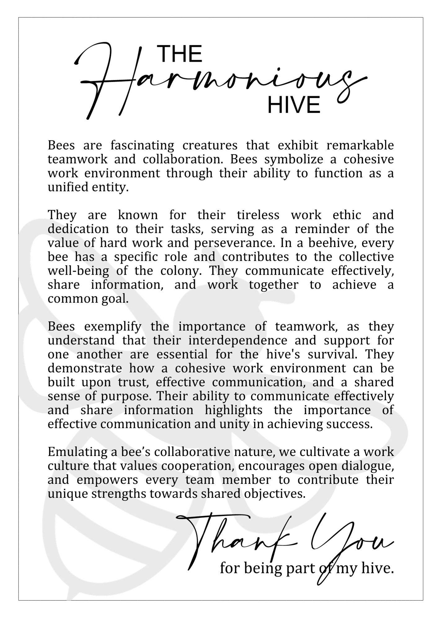 The Wristlet Bar - Wholesale Ornament - Story Ornament - Bees - The Harmonious Hive1