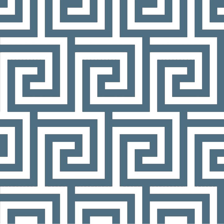 Byron and Yorke - Wholesale Disposable napkin - Aegean Grecian Key Dinner Napkin