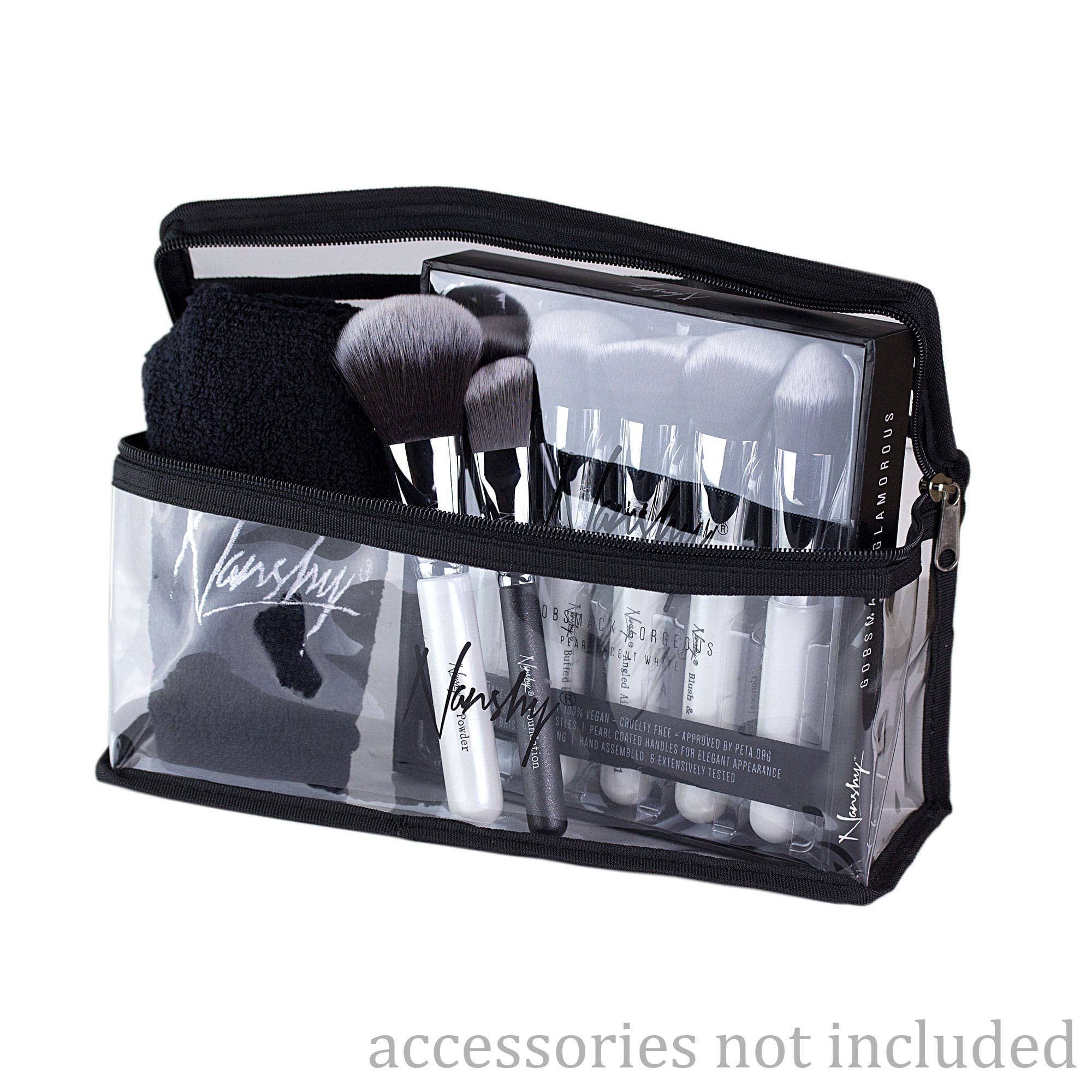 Nanshy - Vente Trousses de maquillage/cosmétique - Trousse de maquillage transparente1