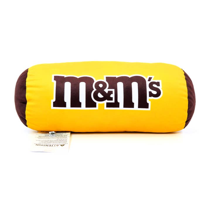 Kangaru Toys & Stationery – wholesale Svankstödskudde – M&M'S Cylindrisk ländryggskudde 12"x5" x5"