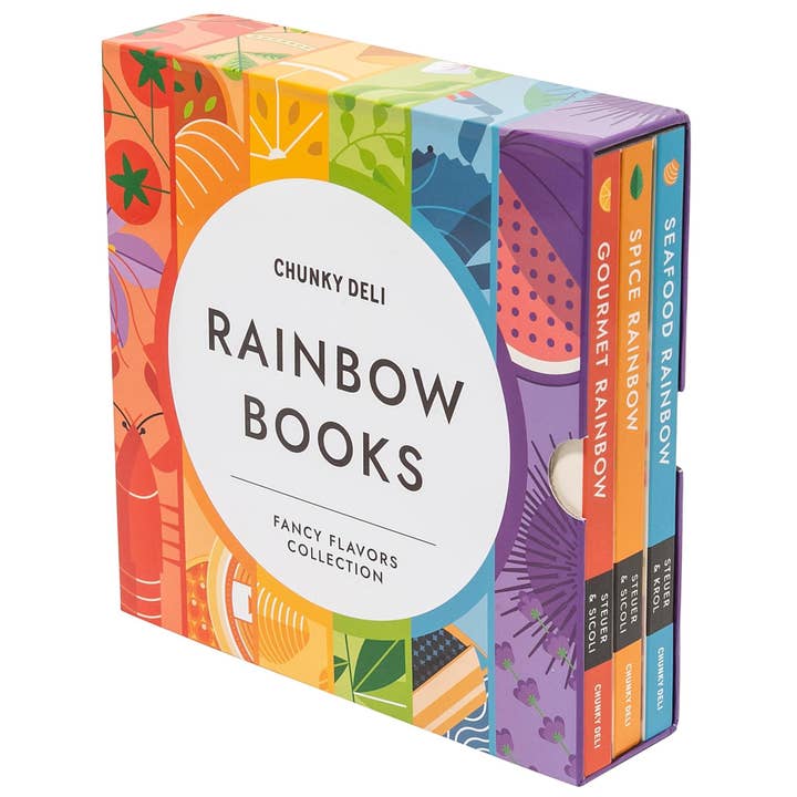 Libros Arcoíris - Colección Sabores Exquisitos para venta al por mayor de Chunky Deli