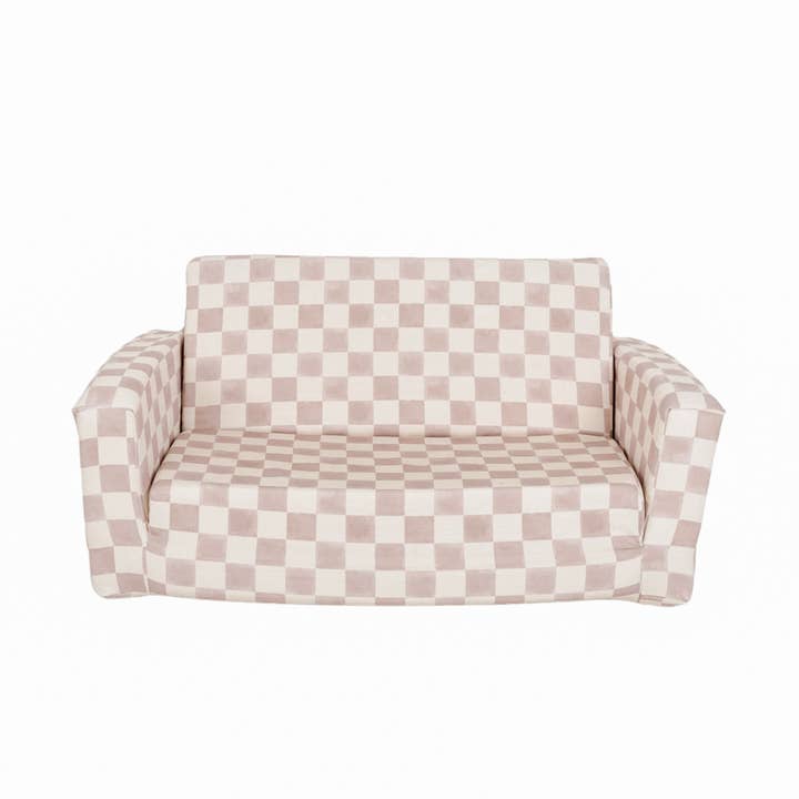 Checker Gumdrop Play Couch for wholesale by Toki Kids