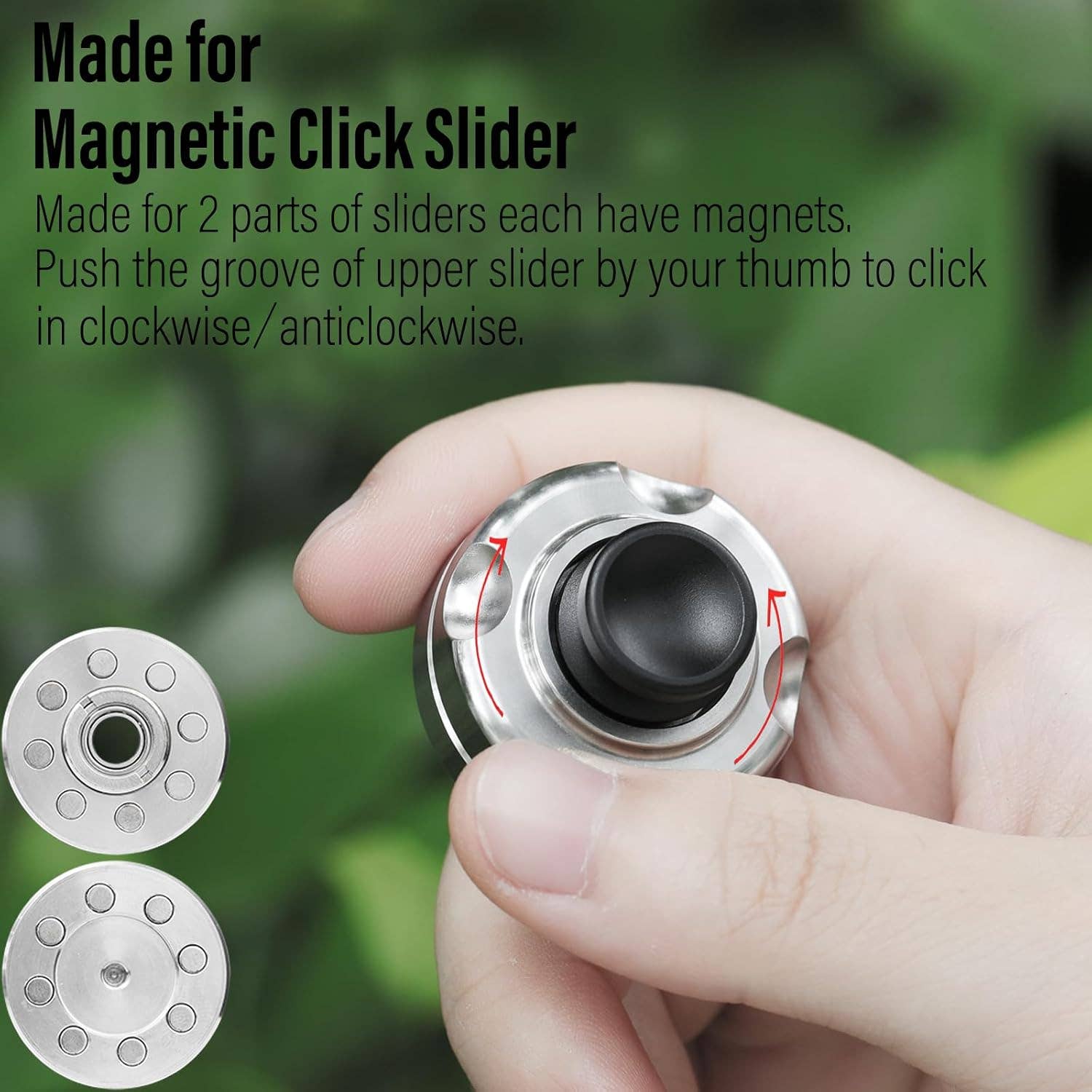 VIGOR – Engroshandel Fidget - Børn – Magnetisk levitation fidget spinner rulle fidget slider5