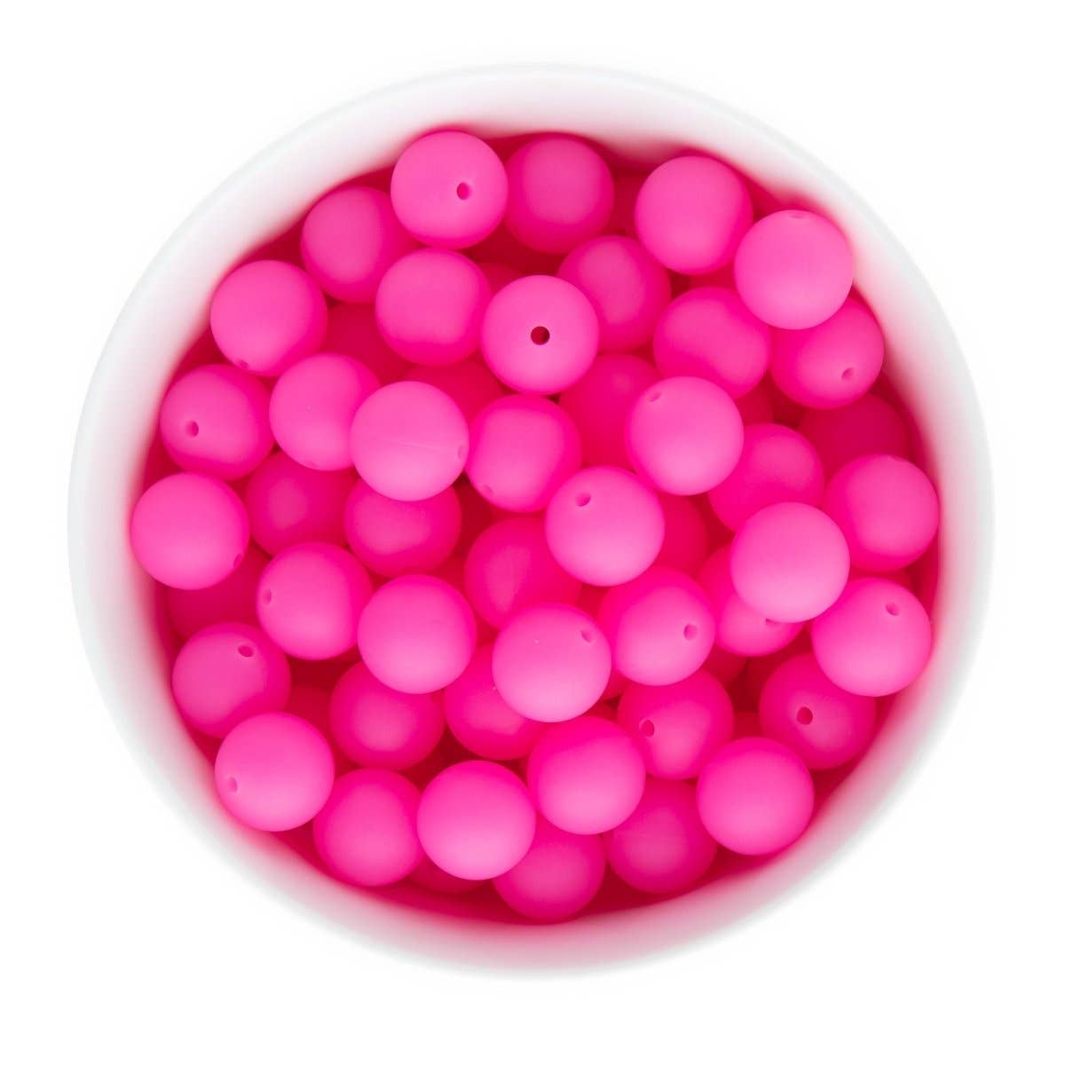 Cara & Co Silicone Craft Supply - Wholesale Beads - Glow-in-the-Dark Silicone Round Beads3