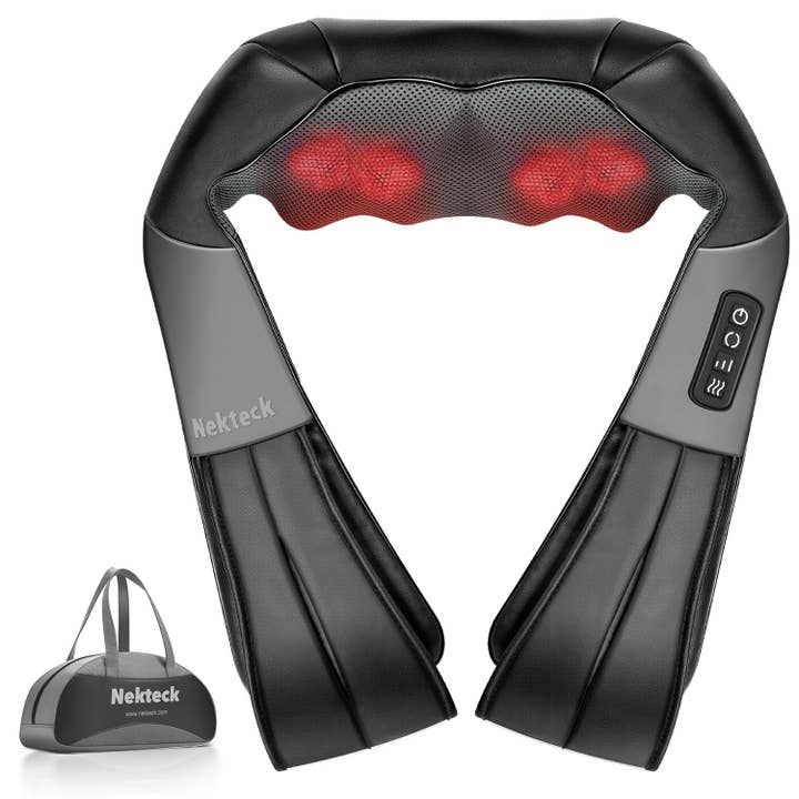 Nekteck Shiatsu Neck and Back Massager With Bag for wholesale by Nekteck
