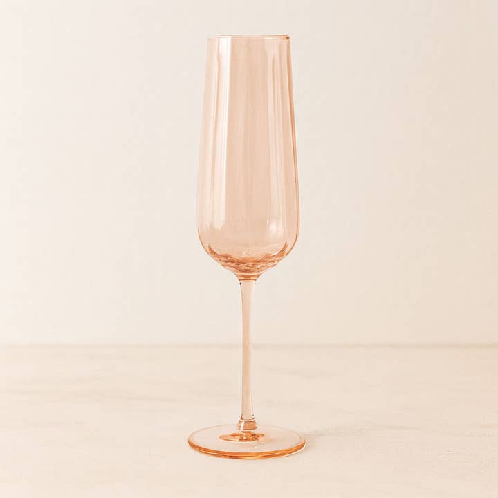 SÆT MED 4 RIVIERA CHAMPAGNEGLAS
24CL I ORANGE GLAS for engroshandel hos Novastyl