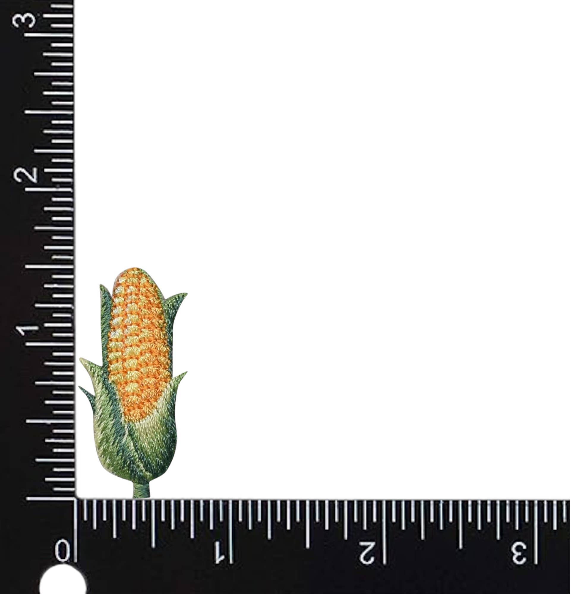 Wholesale Applique - Vendita all'ingrosso Toppe - Pannocchia di mais, Buccia, Verdura, Cibo, Toppa termoadesiva2