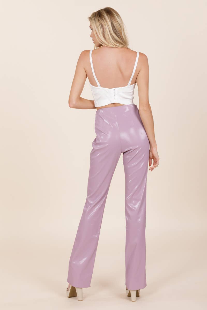 The Sang - Wholesale Broek - Dames - SP43080521 - BROEK VAN IMITATIELEER2