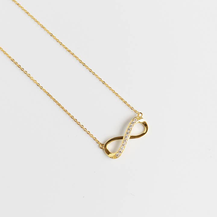 Collar colgante infinito chapado en oro para venta al por mayor de Subalian Jewelry