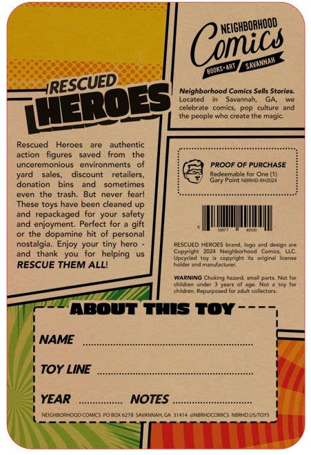 Neighborhood Comics - Wholesale Figurine Toy - Kids - Rescued Heroes1