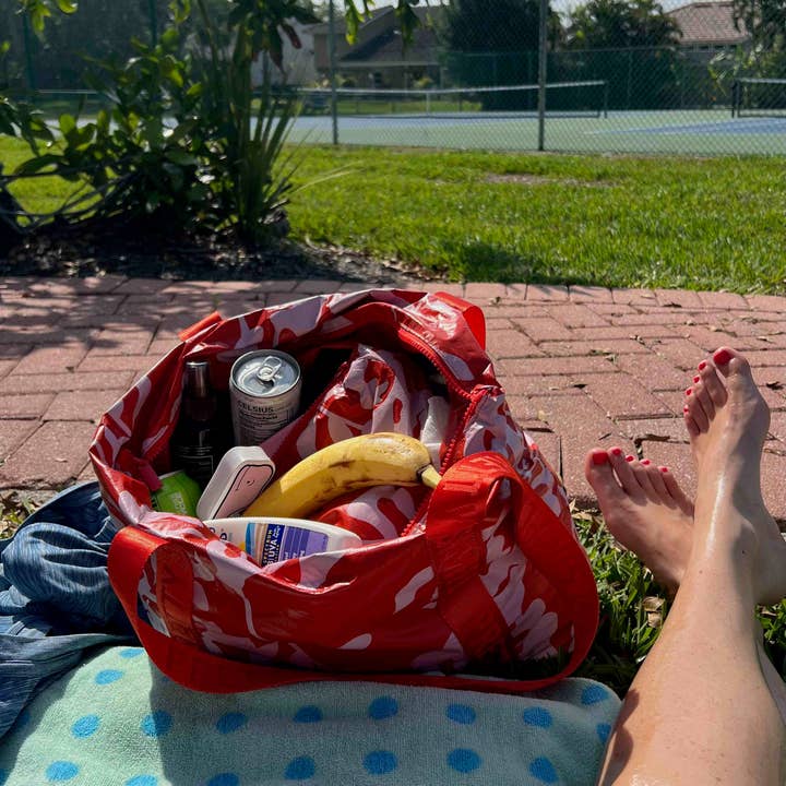 Pretty Simple - Wholesale Beach Bag - Medium Kona Cove Tyvek Splashproof Beach Zipper Tote Wholesale12