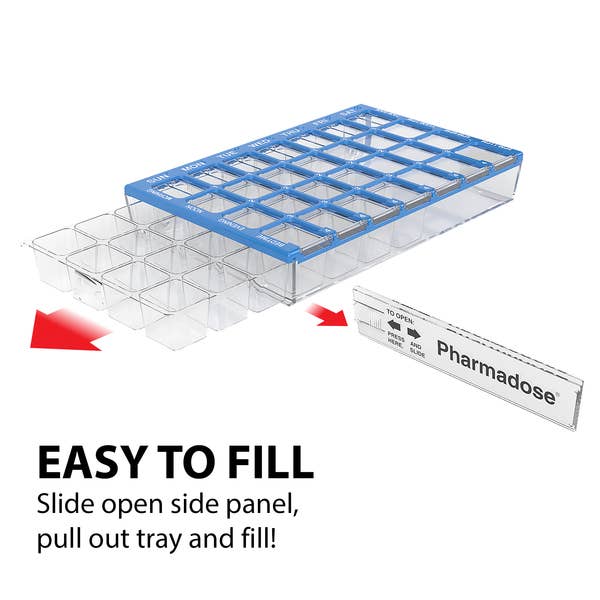 Apothecary Products LLC - Wholesale Pill Organizer - Ezy Dose® Pharmadose Pill Organizer (Small)