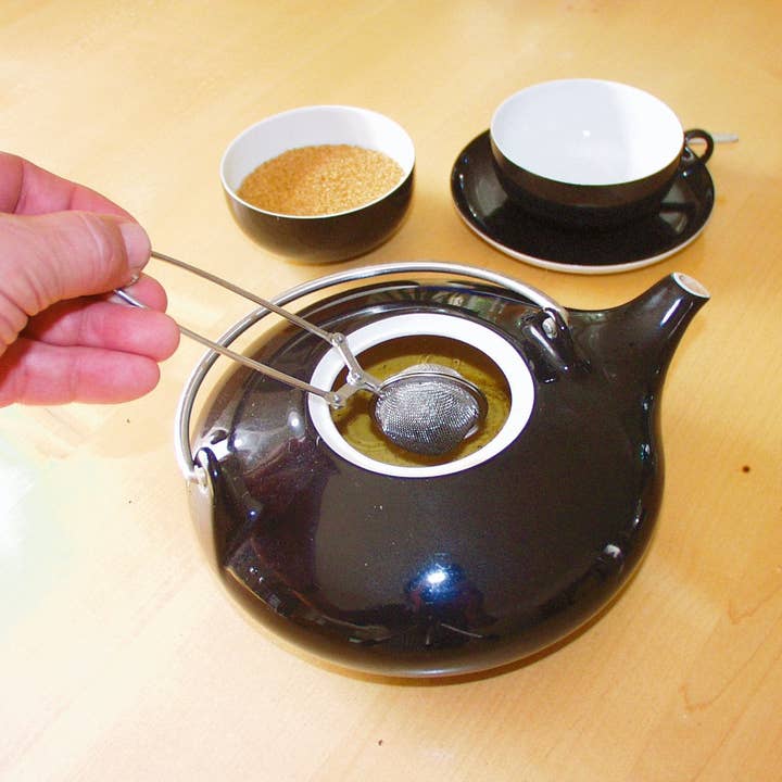 Fackelmann – wholesale Tea strainer/infuser – Fackelmann stainless steel tea tong type tea infuser 15 cm4