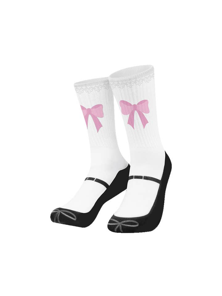 Skøre sokker - Ballerina for engroshandel hos PD Party