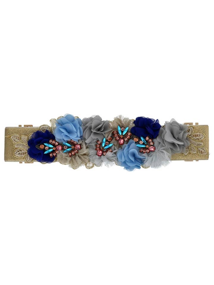 Ceinture de fête bleue Cocktel pour la vente par Flormoda