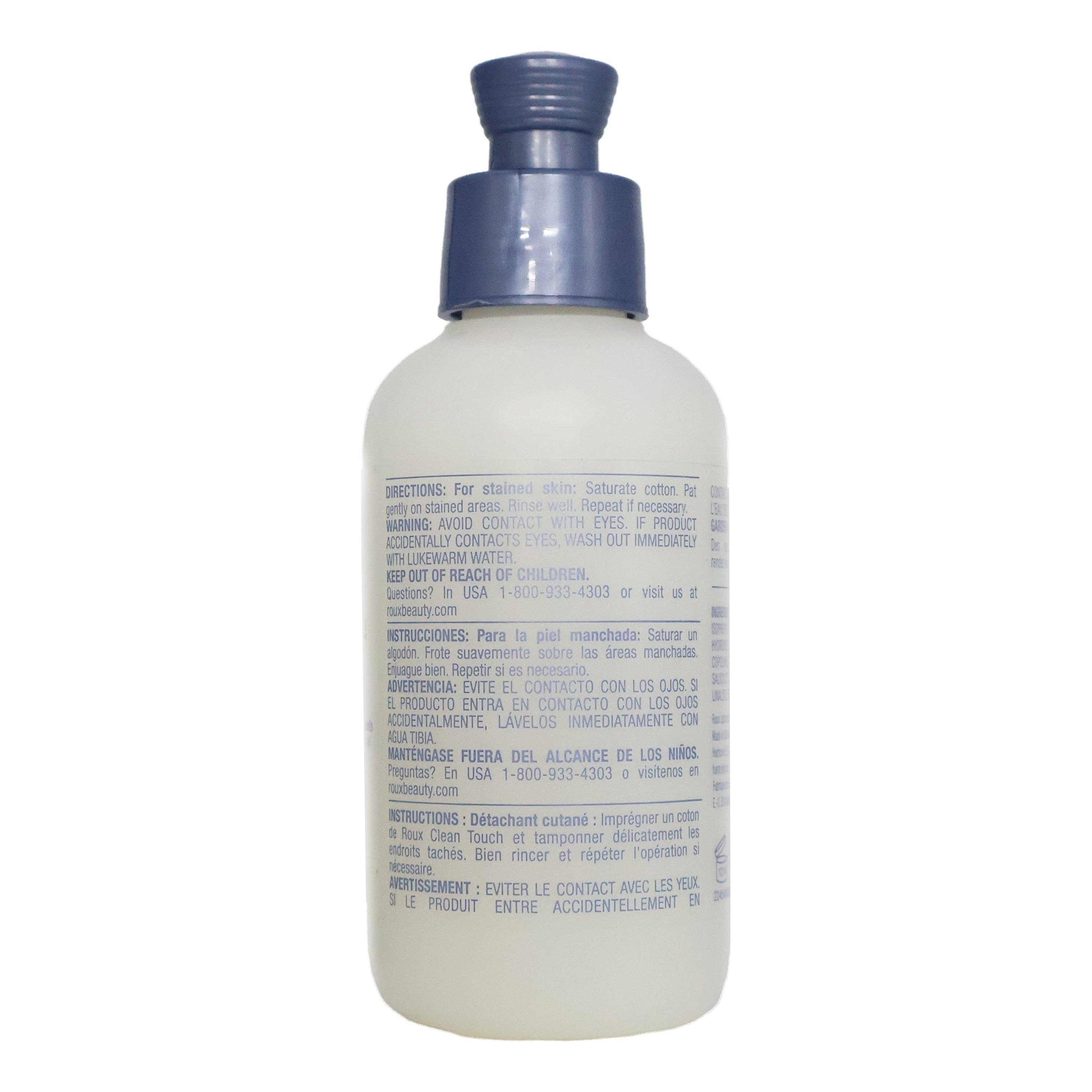 KT Supply - Wholesale Hair Dye - Roux Clean Touch Hair Color Stain Remover, 4 Oz2