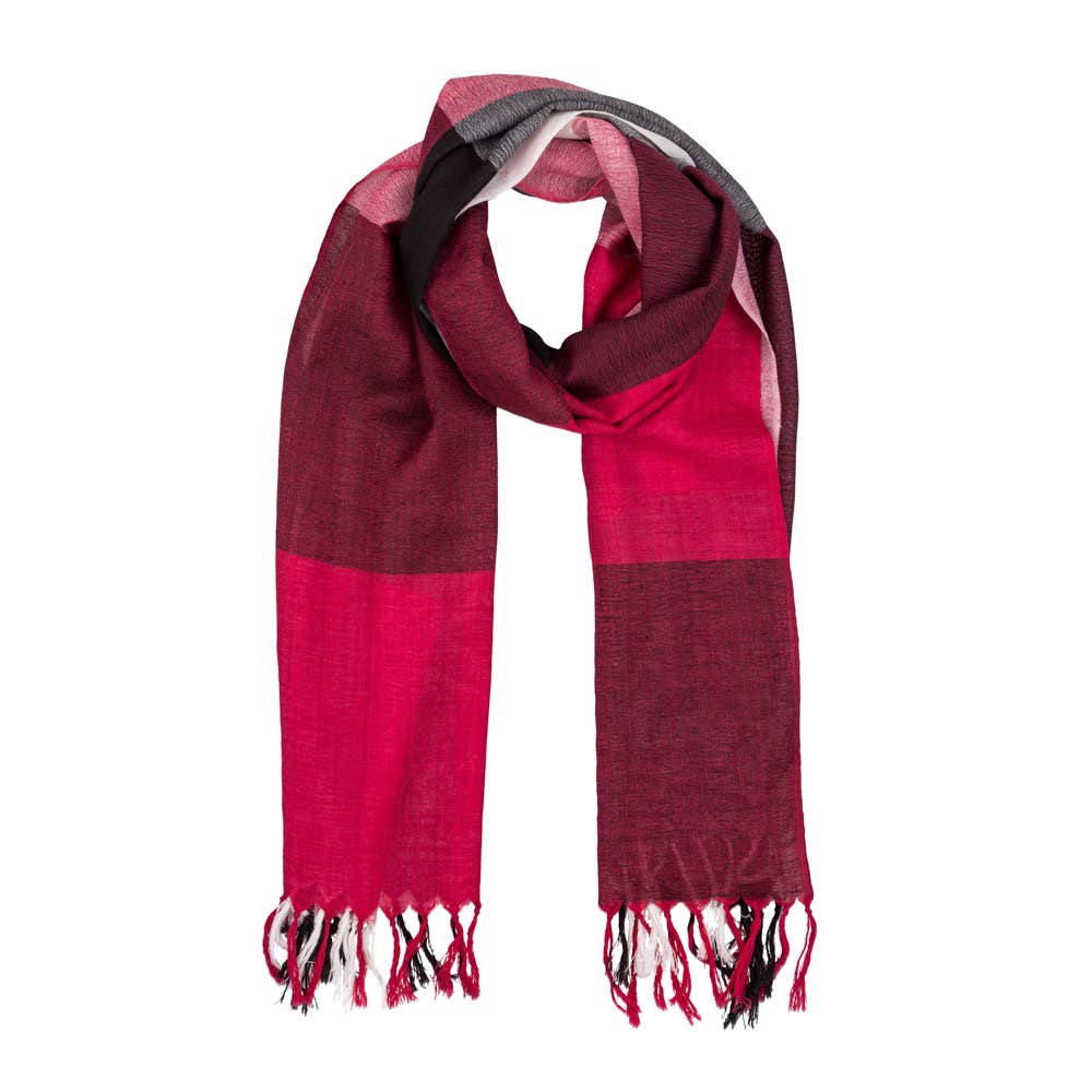 Veraluna Sustainable Clothing - Vente Écharpe – femme - Écharpe en laine Ishi - produit équitable0