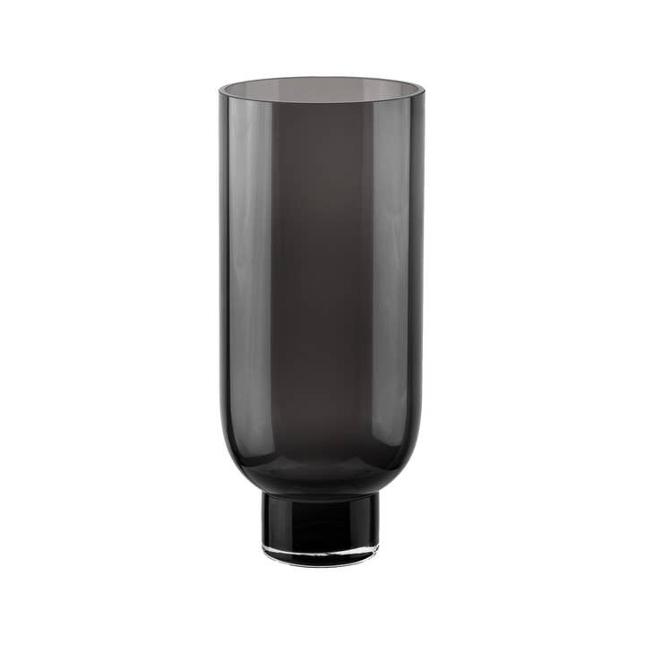 Element Accessories EU - Vente Vases - Vase en verre moderne de luxe, ambre et gris, modèles OMAHA 36 et 28 cm12