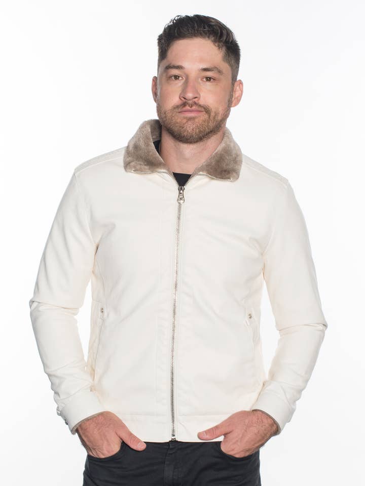 VFP-15 PLEATHER JACKET for wholesale by Urban Fitz