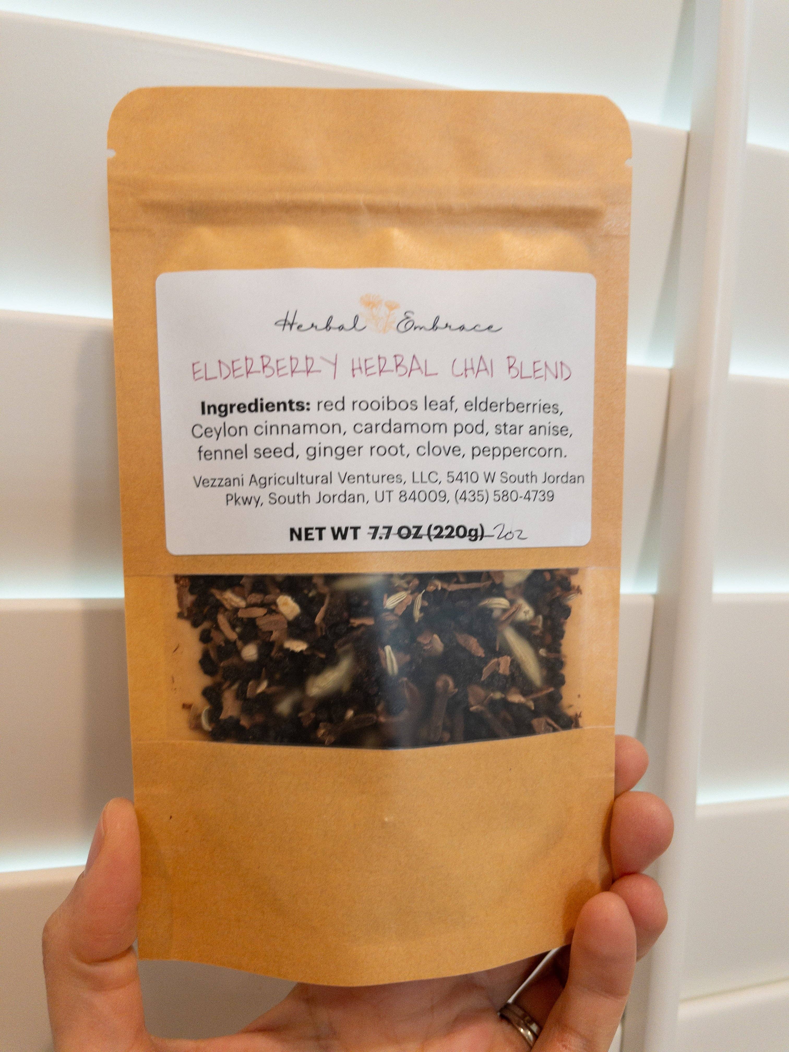 Herbal Embrace - Wholesale Loose Tea - Herbal Chai Tea - Sampler Pack - 4 x 2oz Pouches4