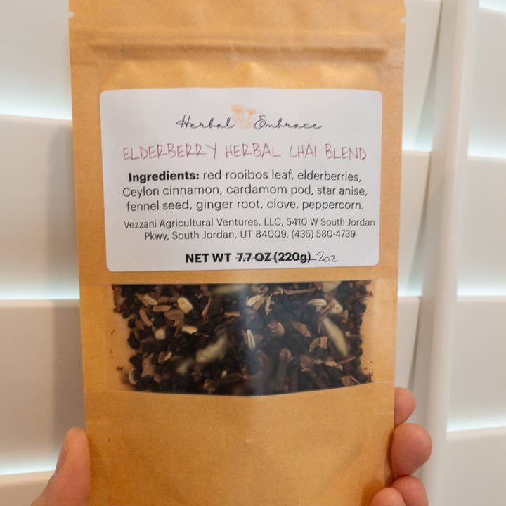 Herbal Embrace - Wholesale Loose Tea - Herbal Chai Tea - Sampler Pack - 4 x 2oz Pouches4