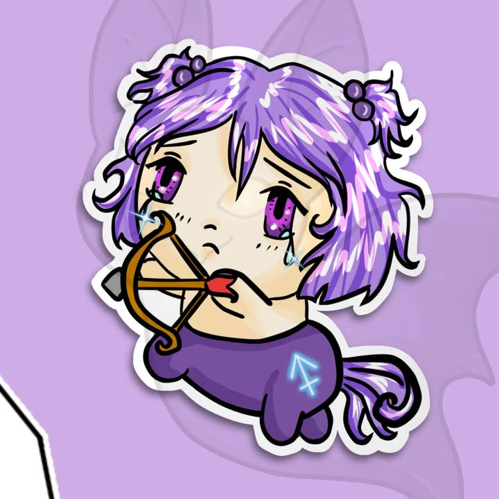 Adhesivo de vinilo Sagittarius (Sadittarius) para venta al por mayor de EtherealBat Studios