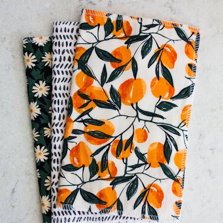 Reusable Washable Paper Towels – Set of 6 | Eco-Friendly for wholesale by Perennity Home & Gift