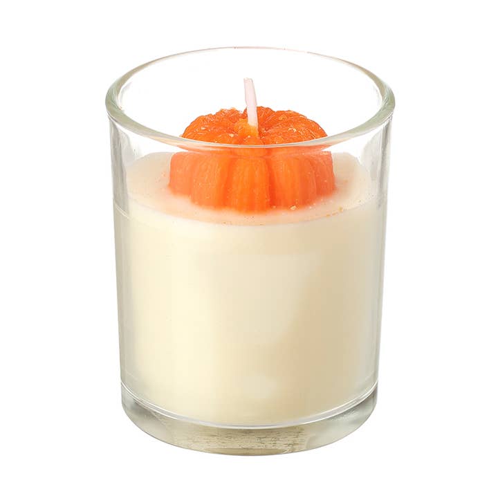 BOXED PUMPKIN SCENTED CANDLE SMALL for wholesale by Heaven Sends
