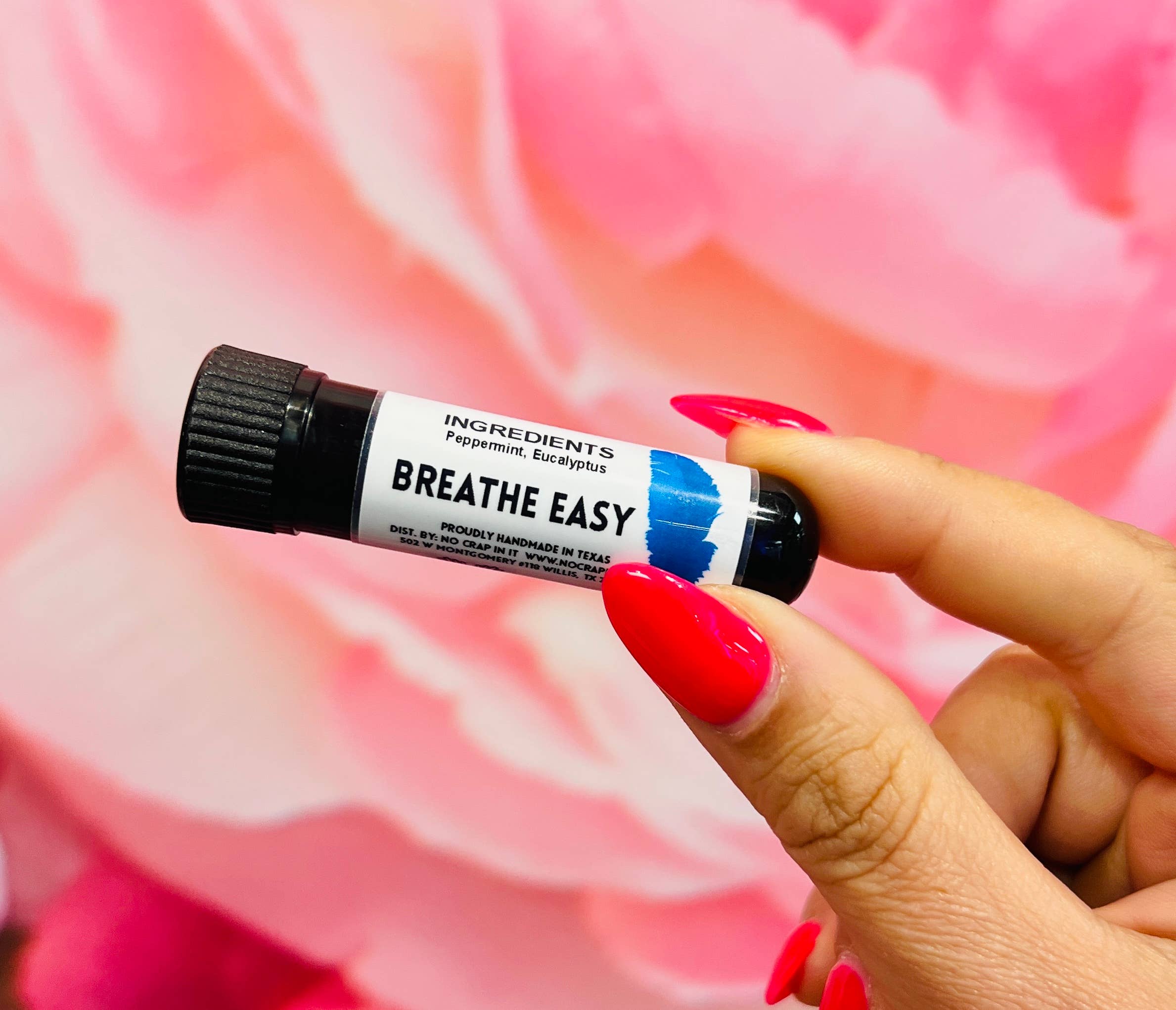 No Crap In It - Wholesale Aromatherapy Inhaler - Inhalers (Aware, Clarity, Calm, Breathe Easy, Cheerful)2