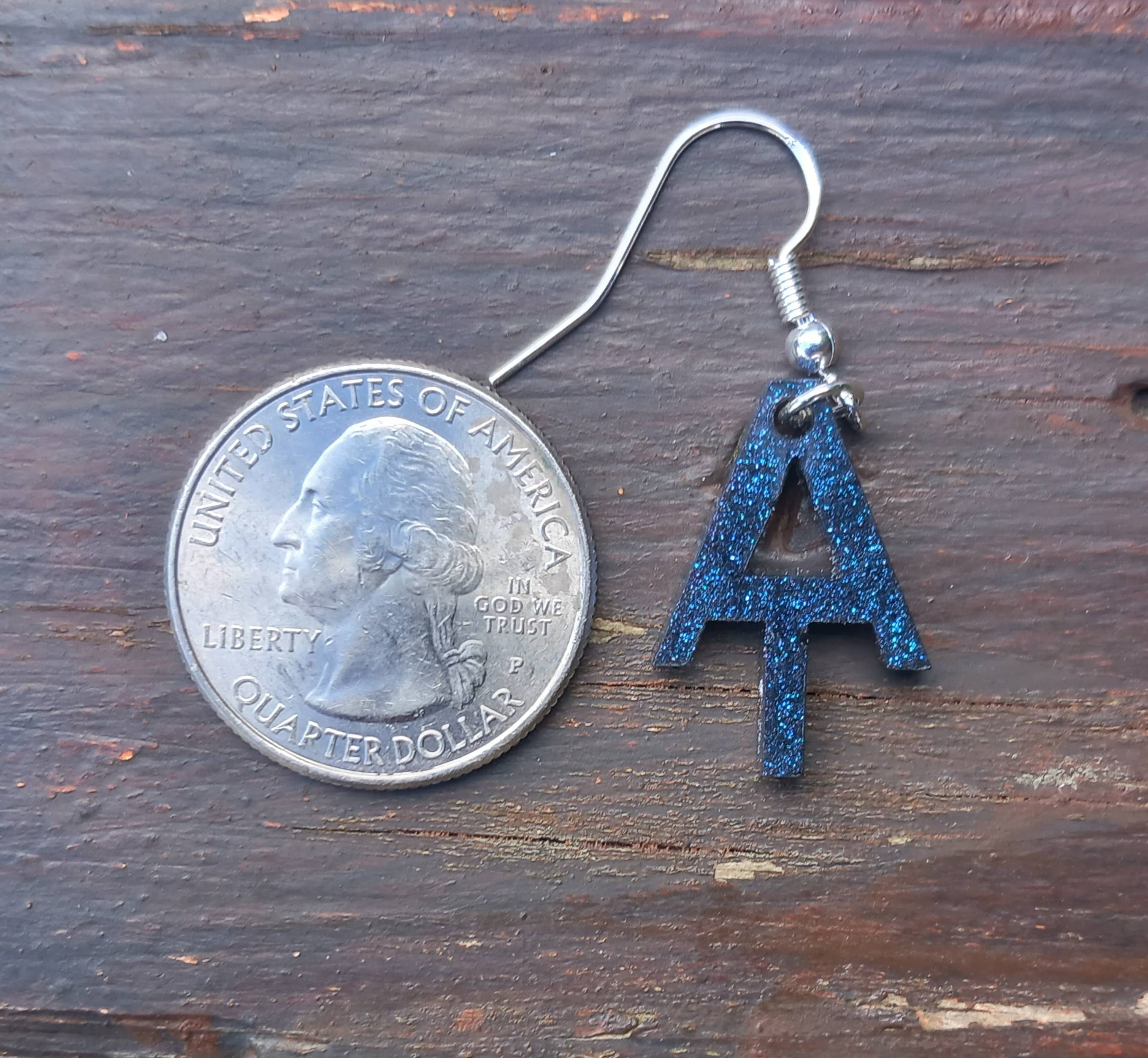 Jp Handmade - Wholesale Dangle Earrings - Appalachian Trail Resin Drop Earrings Black Speckle2