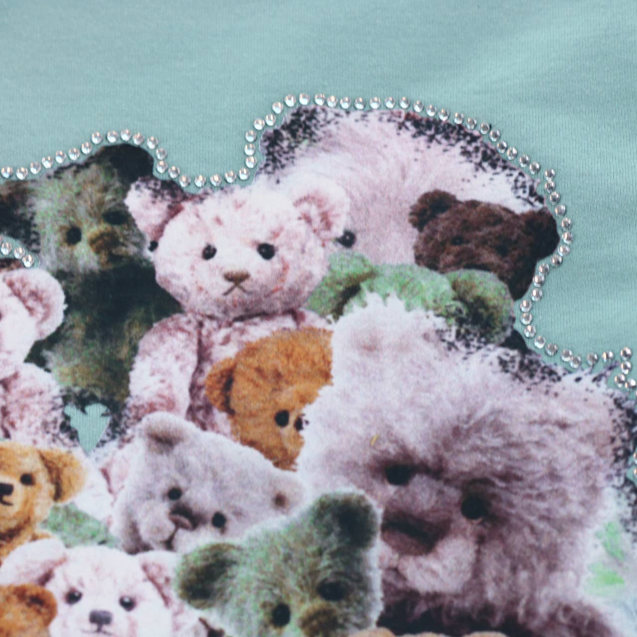 Doe a Dear – Engroshandel Sweatshirt - Børn – A50 14199 Teddy Print Sweatshirt (2 farver)4