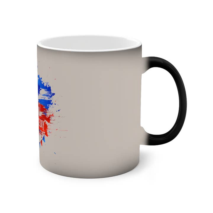 Svart Färgskiftande mugg, 11oz för wholesale på Faire