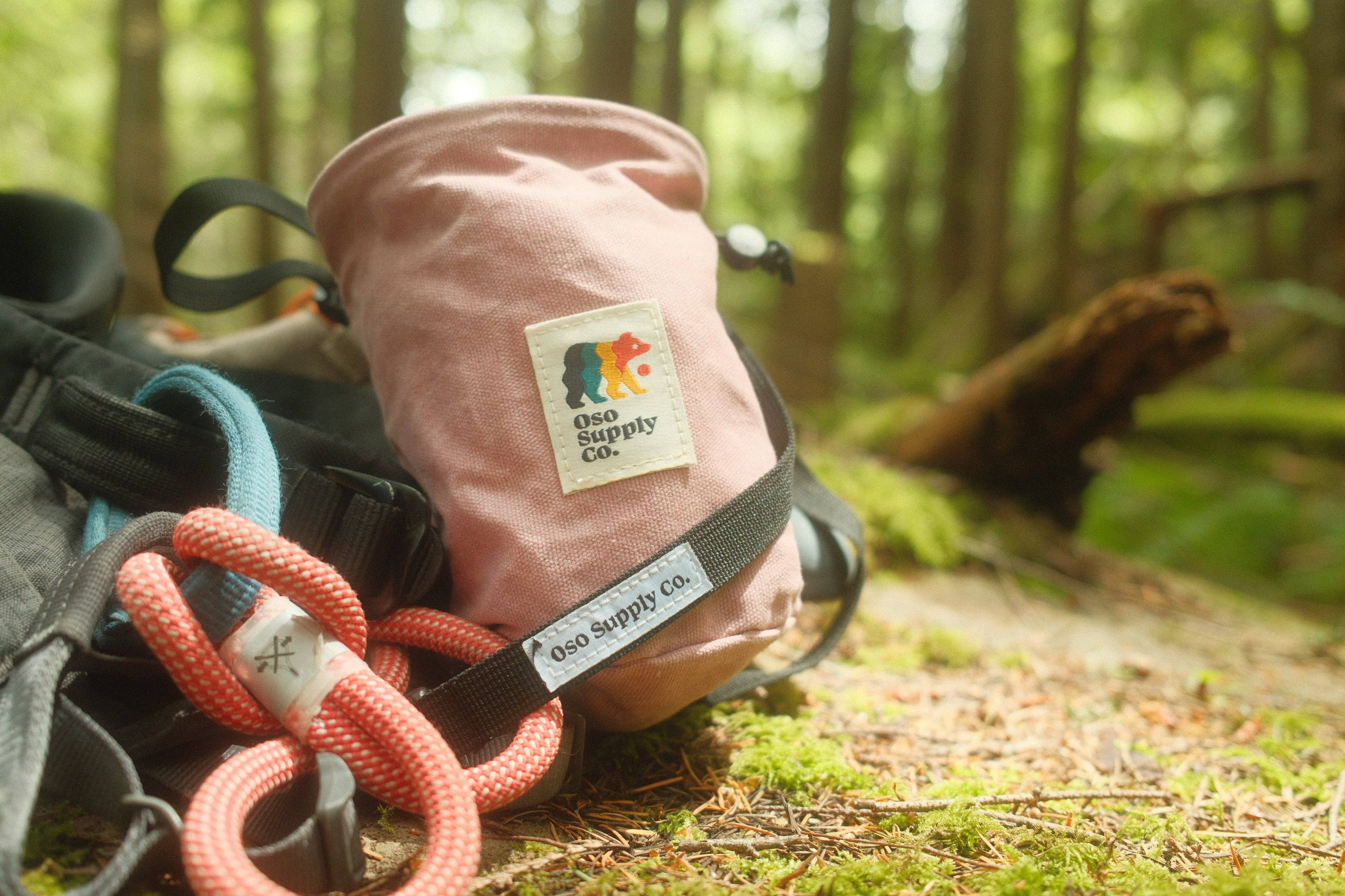 Oso Supply Co - Wholesale Drawstring Bag - Unisex - Waxed Canvas Chalk Bags22