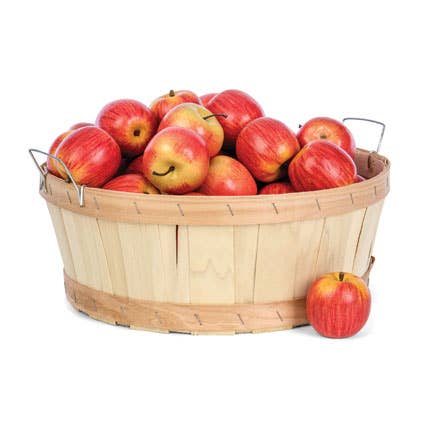 Willow Group - Wholesale Decorative Plate/Dish/Bowl - Round Splitwood 1/2 Bushel Side Handles1