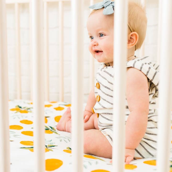 Clementine Kids - Wholesale Cot/Crib Sheets - Clementine Crib Sheet