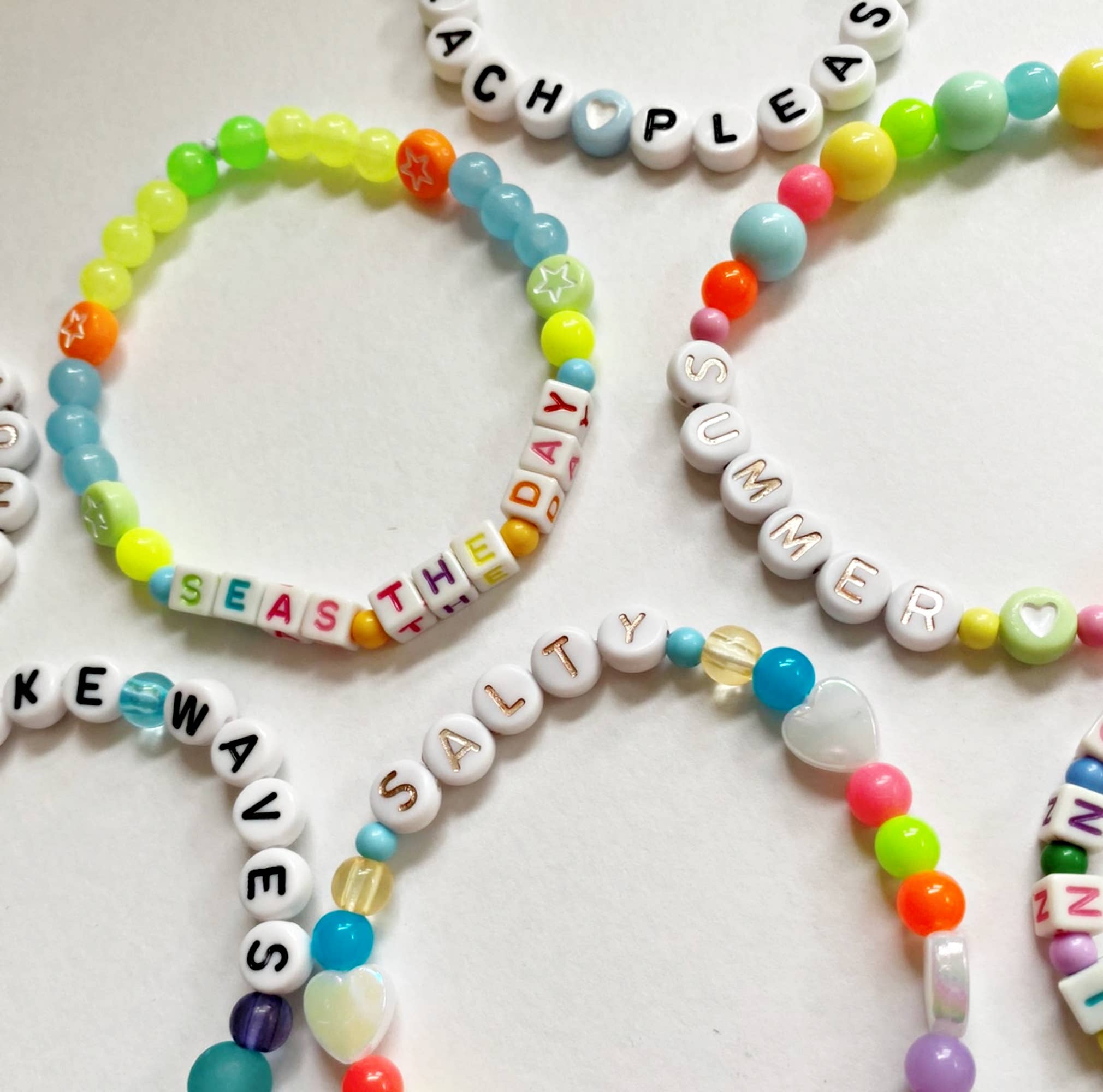 Tanner Glass - Wholesale Beaded Bracelet - Beaded Bracelets: Beach Themes2