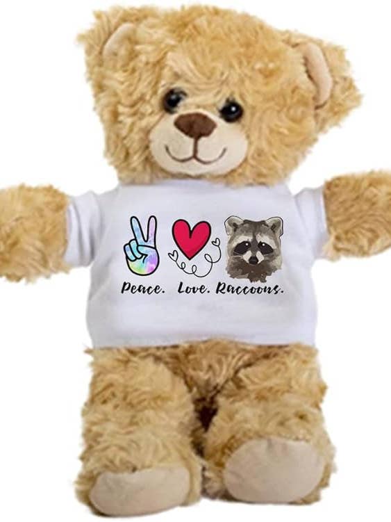 Raccoons Teddy Bear, Raccoons Gifts for wholesale by CustomHappy