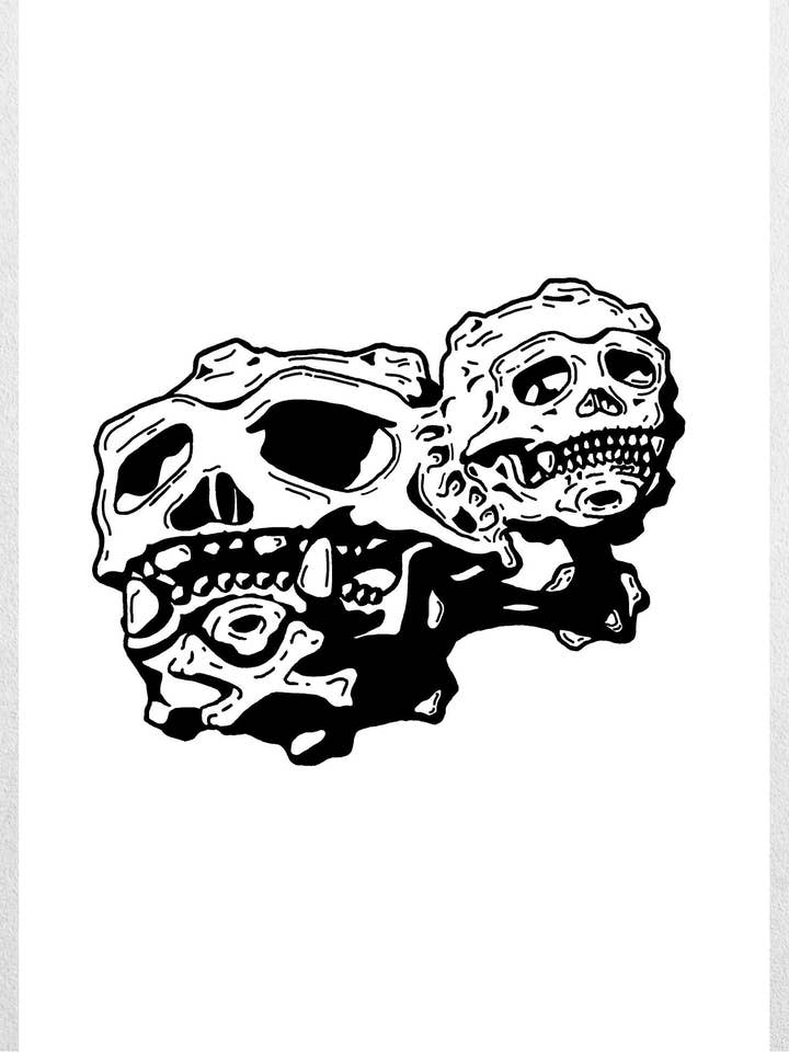 Weaning Skull - Pokémoninspirerad för wholesale av MechanicalPen