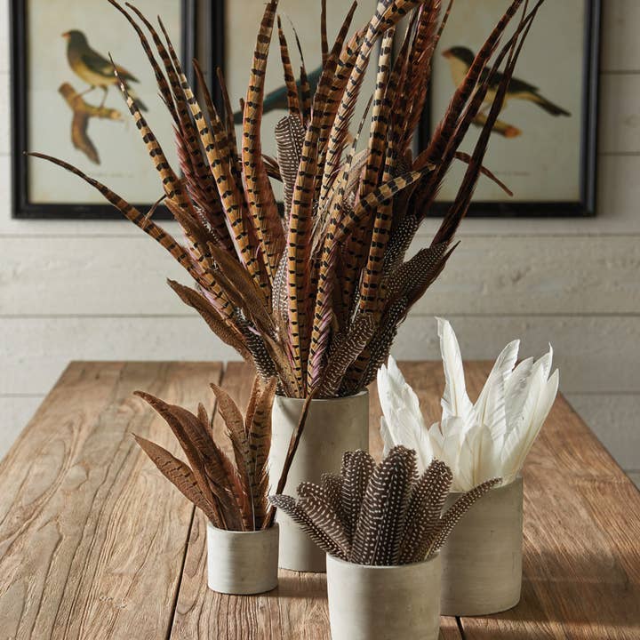 Napa Home & Garden - Wholesale Plant Pot - Concrete Pipe Cachepot 6"1