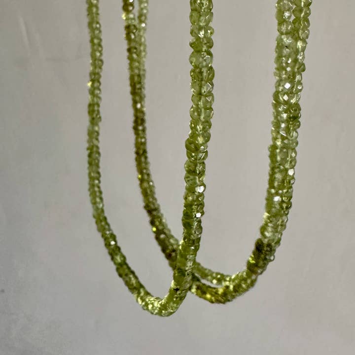 Peridot Necklace| Green Gemstones | August Birthstone for wholesale by Anokhi Green | Handmade Gemstone Jewelry