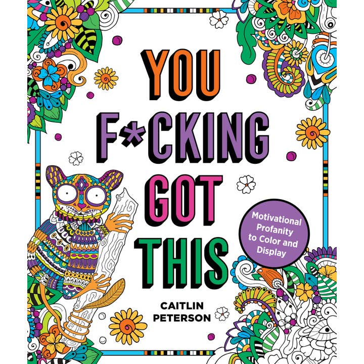 Macmillan Publishers - Wholesale Coloring & Activity Book - Adult - Motivational Profanity Coloring Book