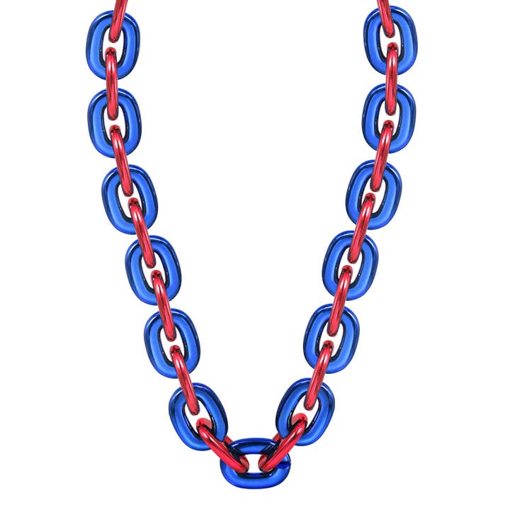 Simran International - Wholesale Link & Chain Necklace - Jumbo Fan Chain Necklace20