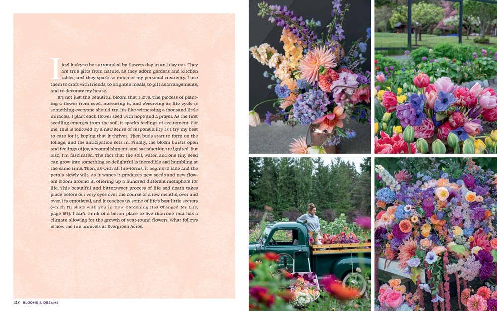 Gibbs Smith - Wholesale Home & Garden - Blooms & Dreams: Cultivating Wellness, Generosity/Connection2
