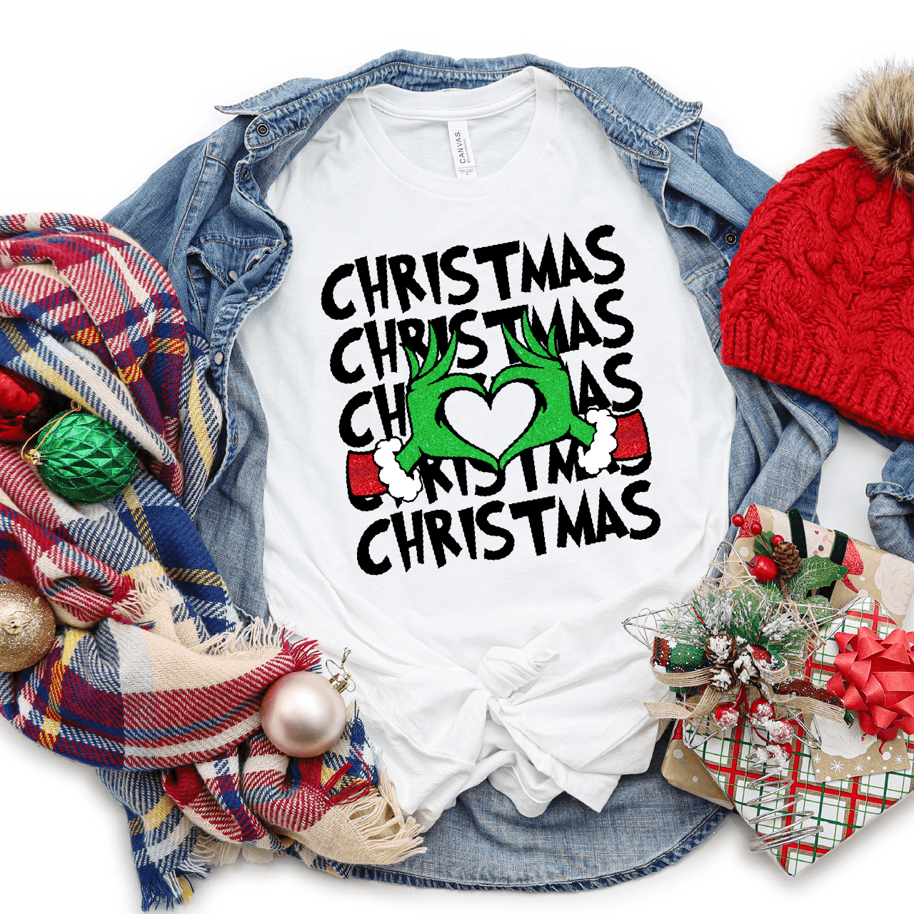 Nashville Design House - Wholesale Sublimation Transfer - Christmas Grinch DTF Transfer1